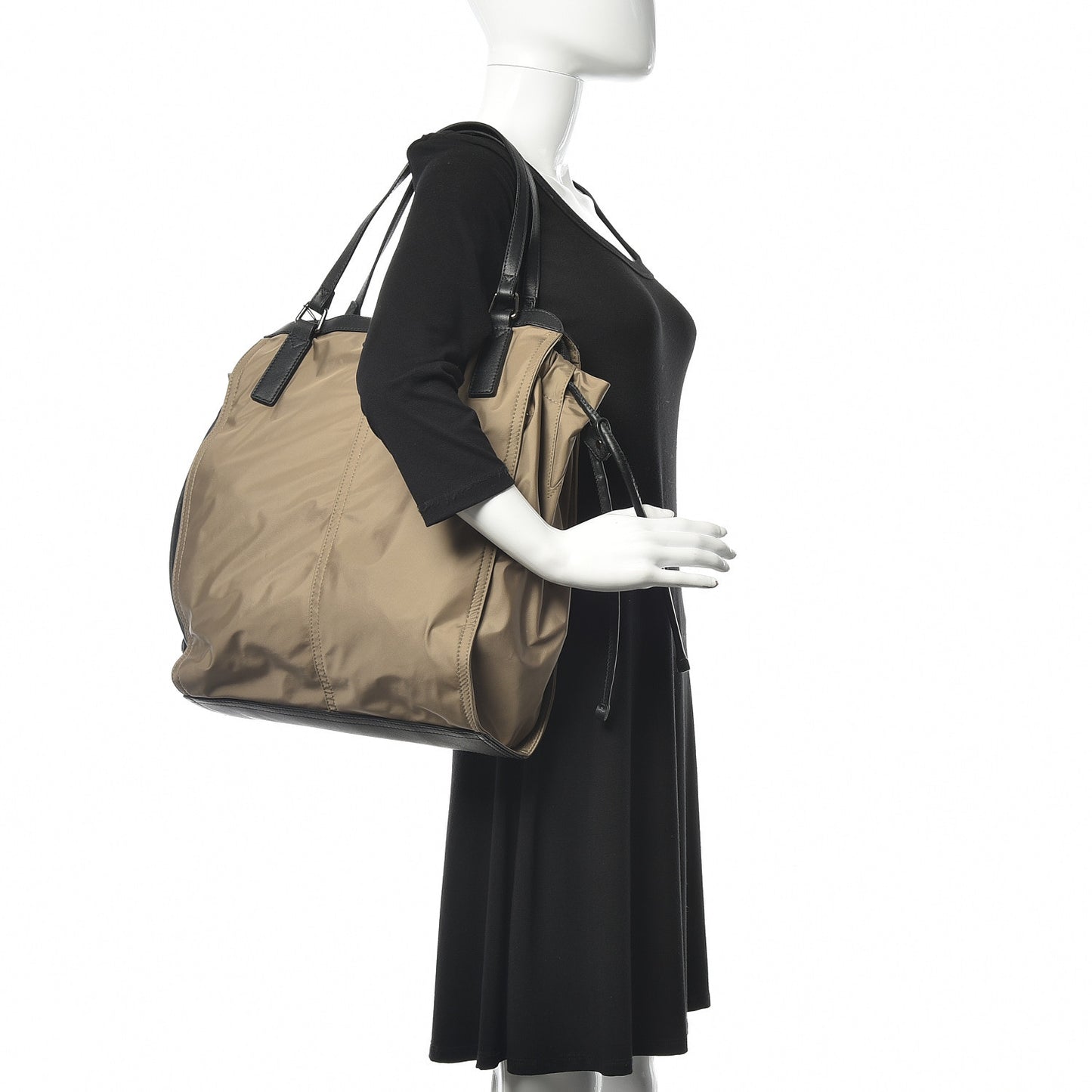 Nylon Small Buckleigh Packable Tote Birch