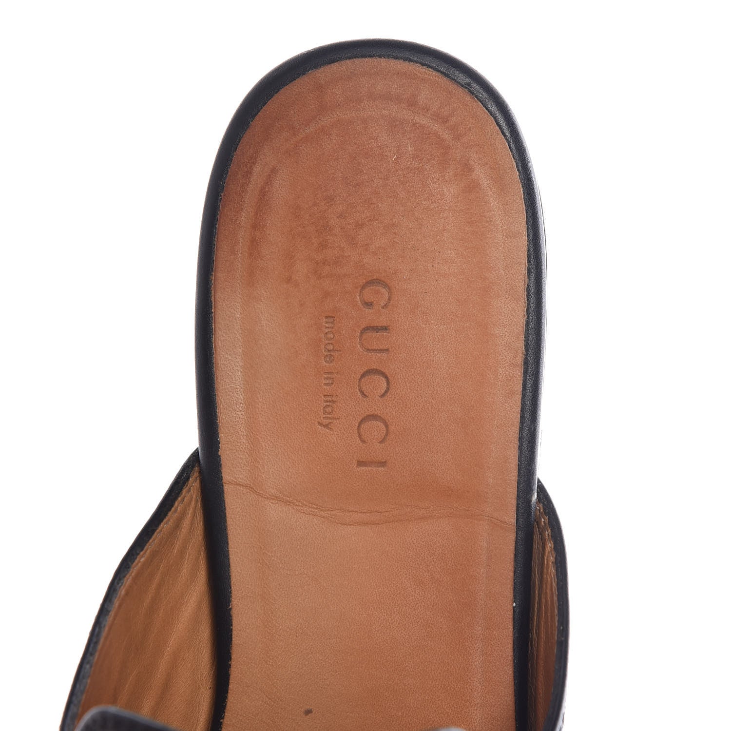Gucci Calfskin Womens Princetown Slippers 36.5 Black 9 of 19