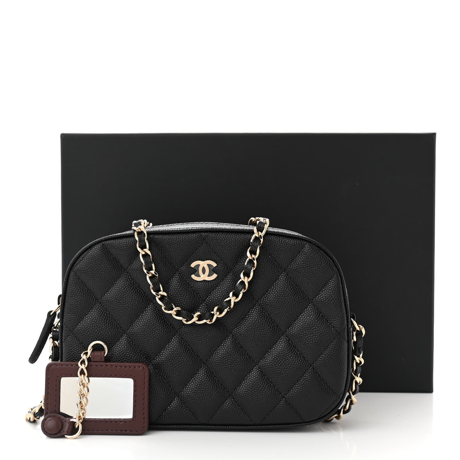Chanel Caviar Quilted Vanity With Chain Black 12 of 12