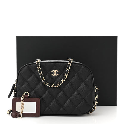 Chanel Caviar Quilted Vanity With Chain Black 12 of 12