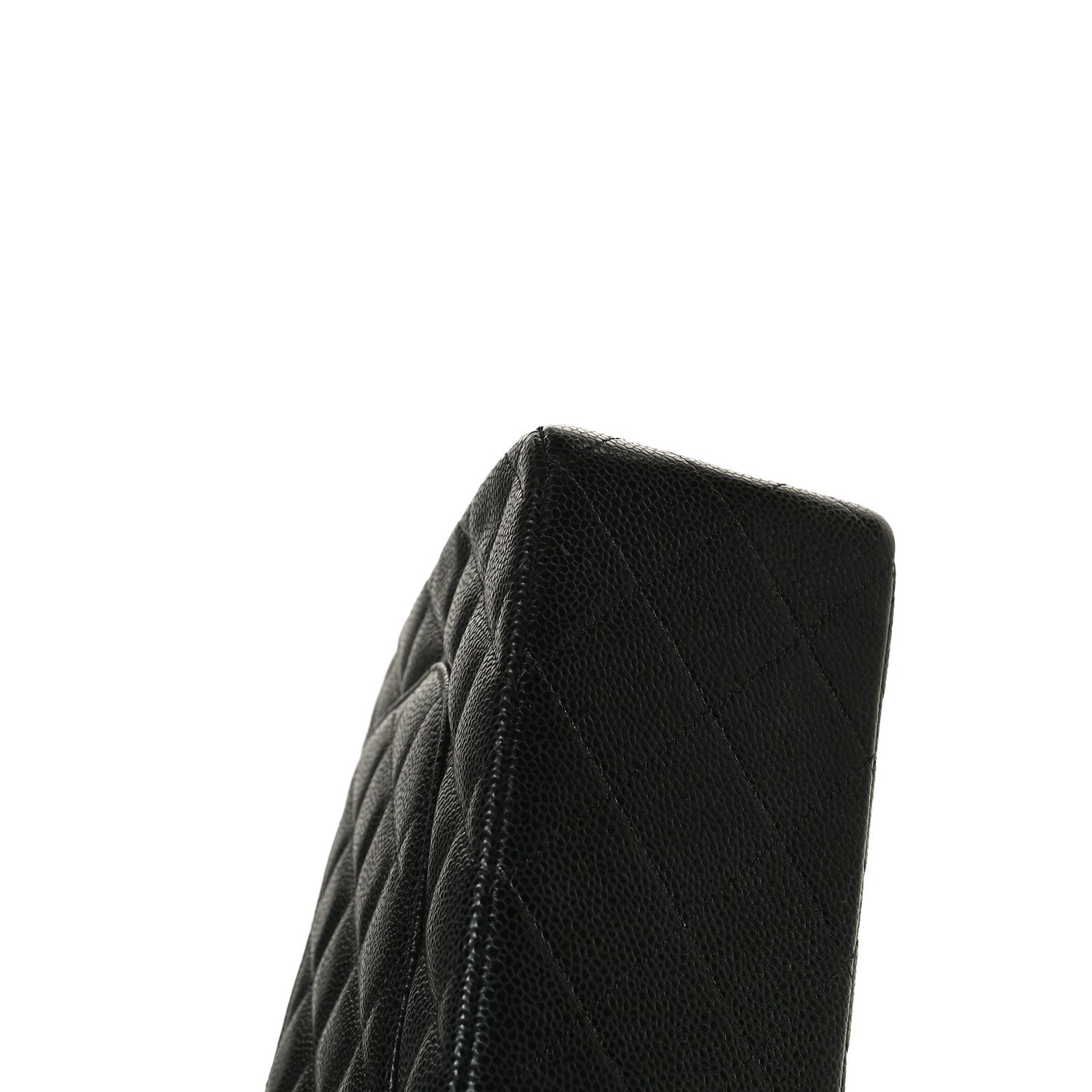Chanel Caviar Quilted Jumbo Double Flap Black 12 of 13