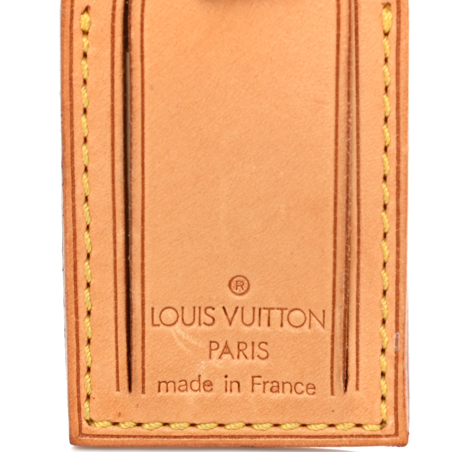Vachetta Luggage Tag