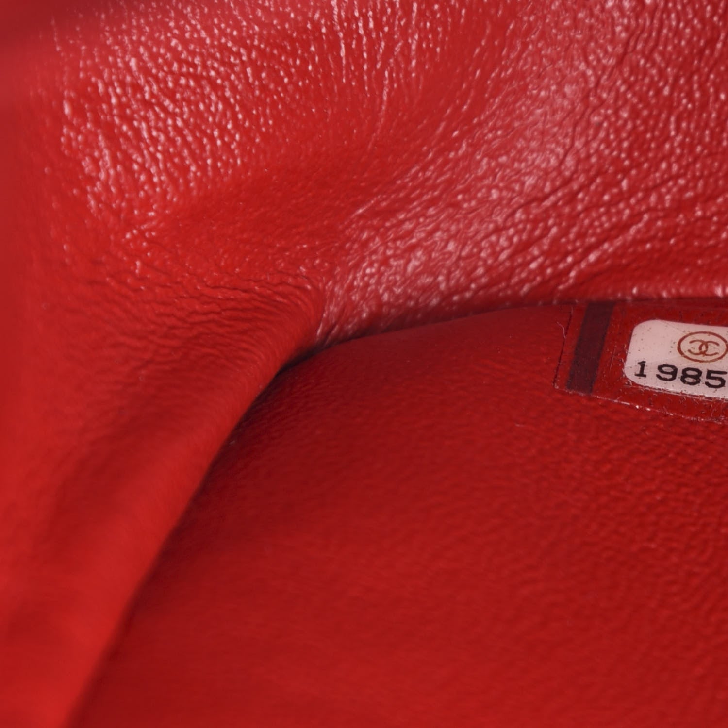 Chanel Lambskin Quilted Jumbo Double Flap Red 7 of 10