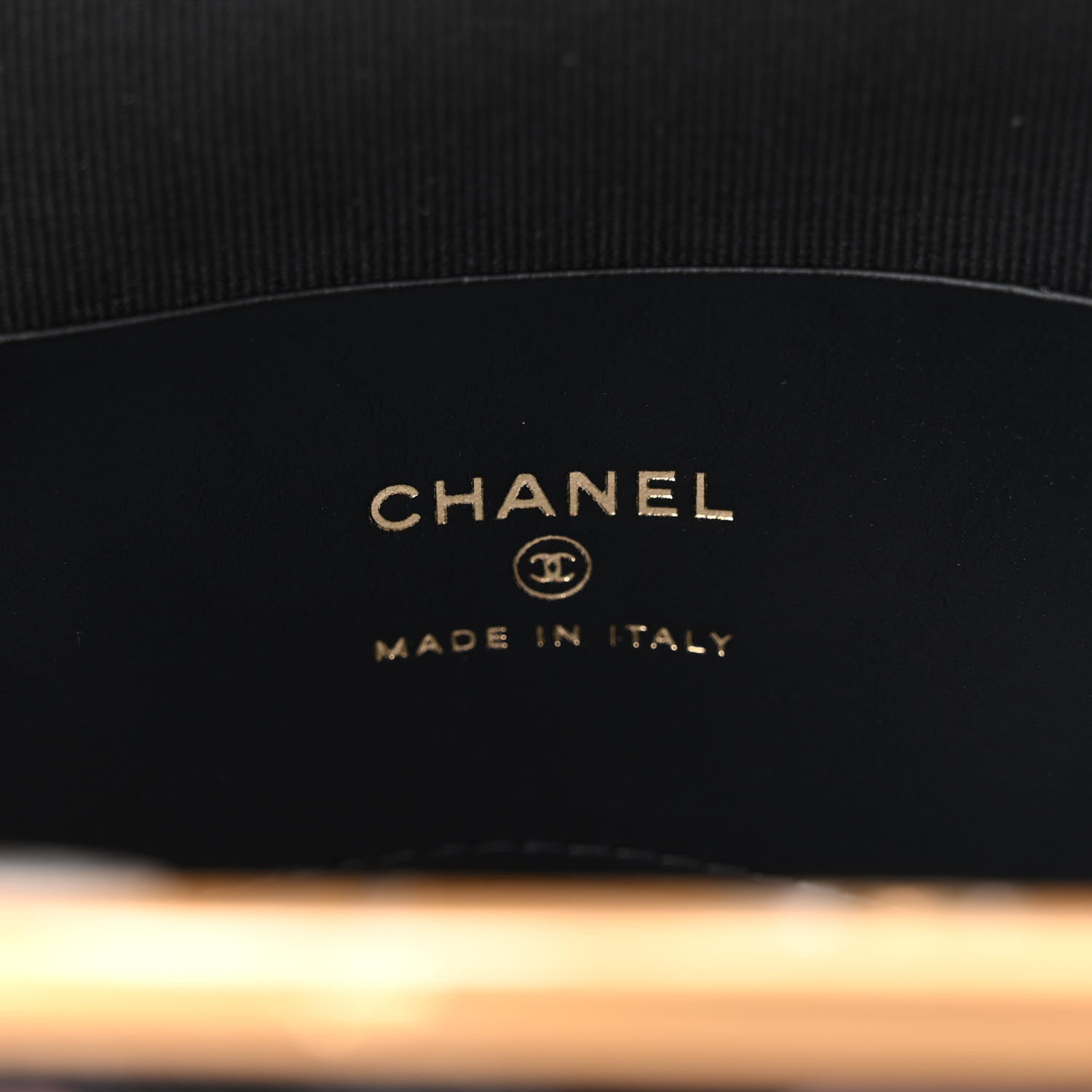 Chanel Patent Crumpled Lambskin Quilted Clutch With Chain Black Pink 7 of 11