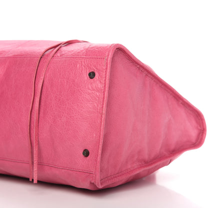 Balenciaga Agneau Classic Hardware Work Cyclamen Fucsia 7 of 9