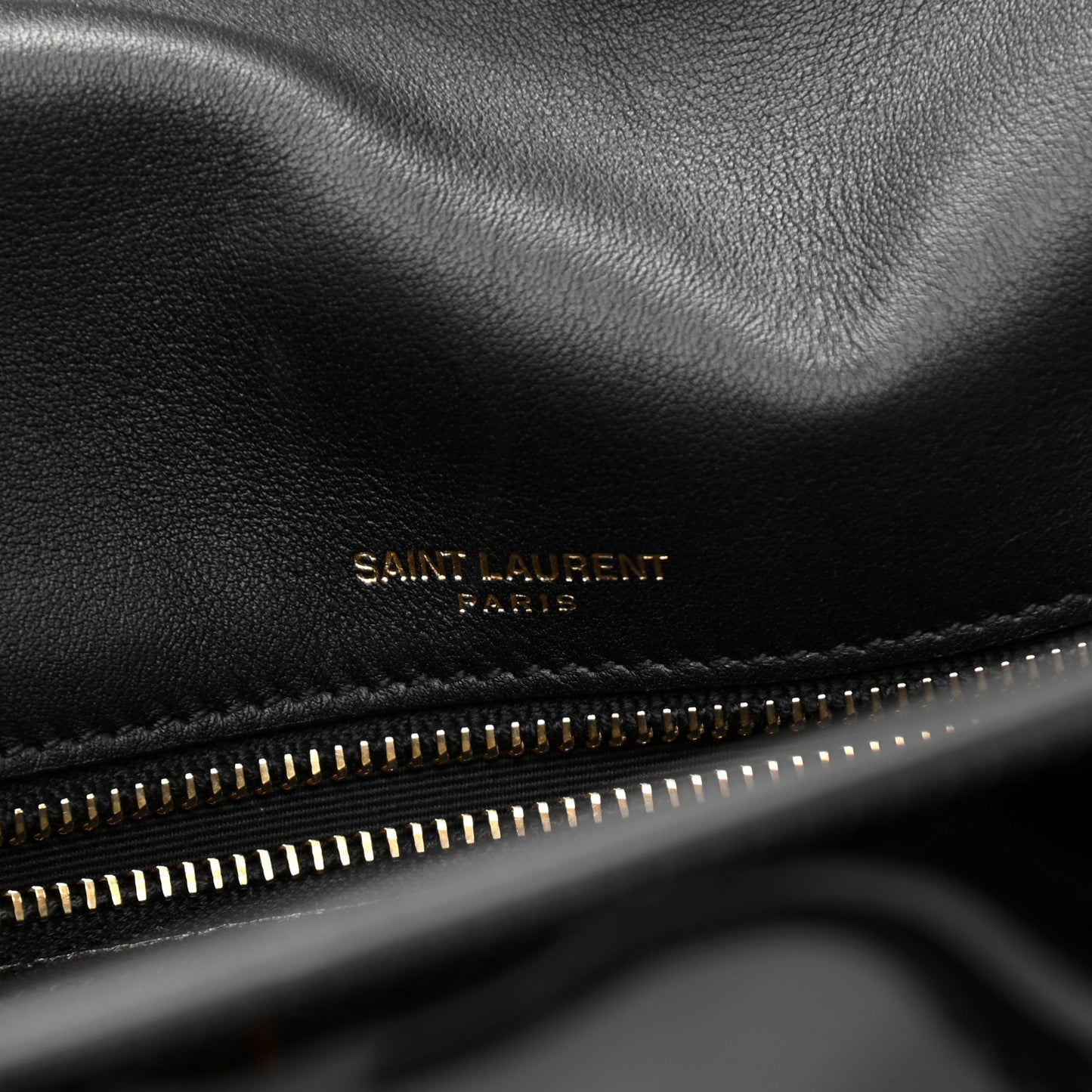 Patent Medium Monogram Kate 99 Black