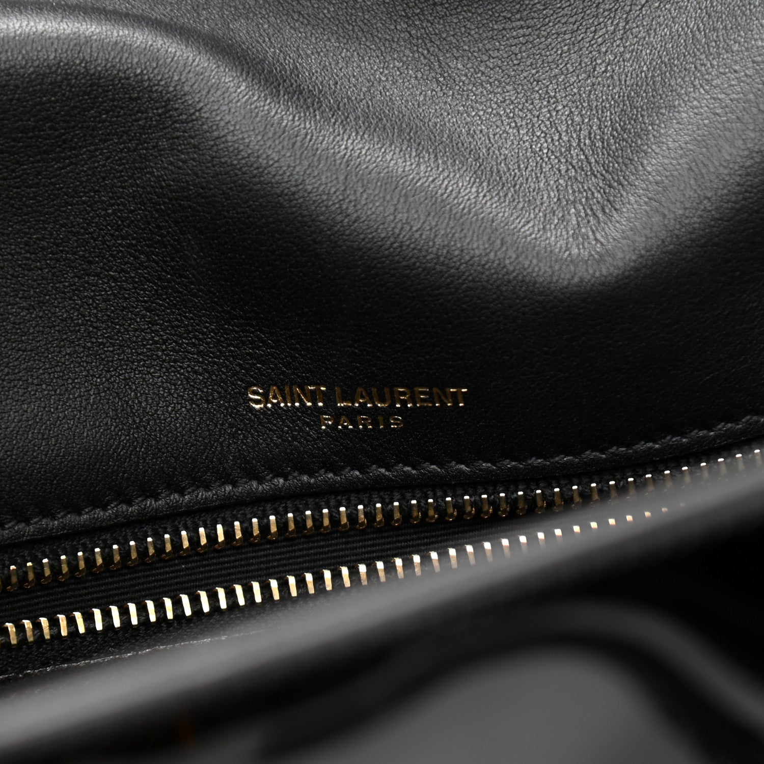 Saint Laurent Patent Medium Monogram Kate 99 Black 7 of 9