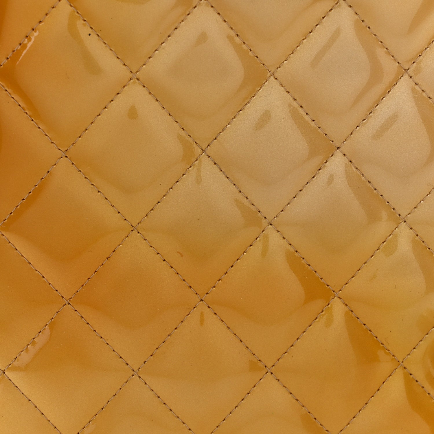 Chanel Patent Quilted Jumbo Single Flap Gold 12 of 12
