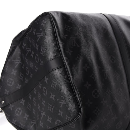 Louis Vuitton Monogram Eclipse Keepall Bandouliere 55 5 of 9