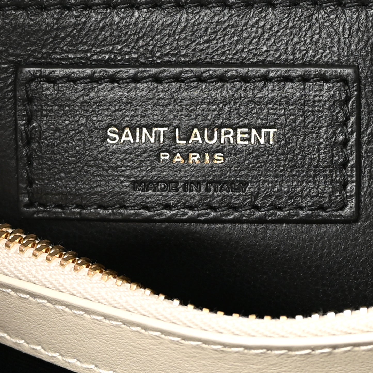 Calfskin Y Quilted Monogram Small Loulou Chain Satchel Crema Soft