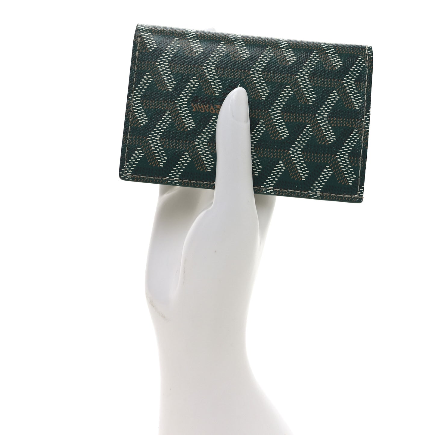Goyardine Saint Pierre Card Holder Green