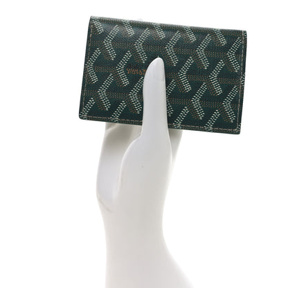 Goyard Goyardine Saint Pierre Card Holder Green 2 of 5
