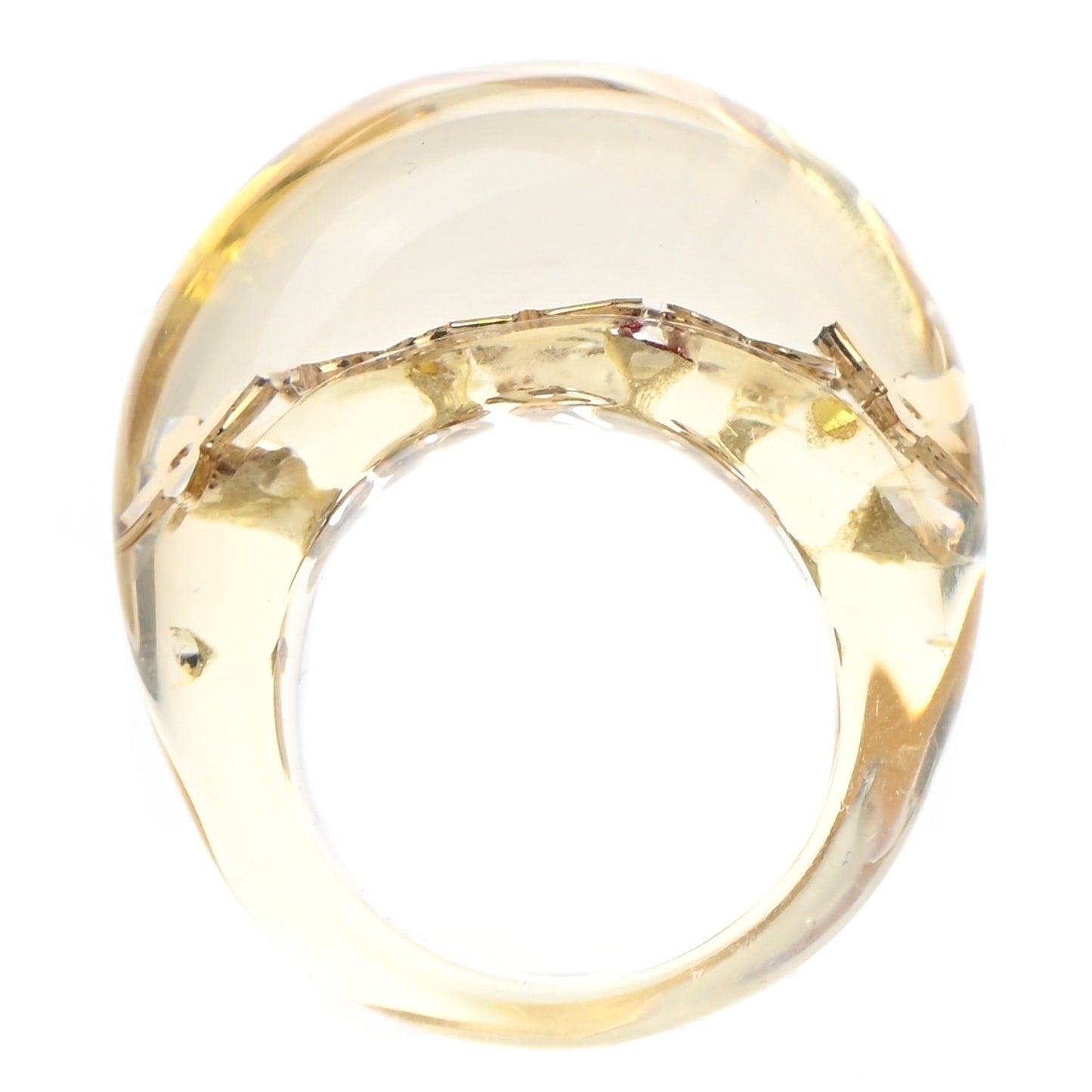 Inclusion Ring 7 Transparent