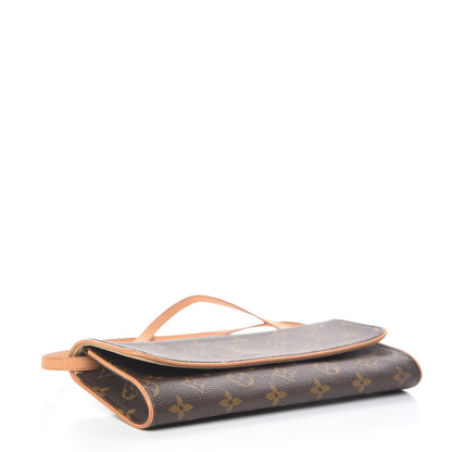 Louis Vuitton Monogram Pochette Twin GM 4 of 11