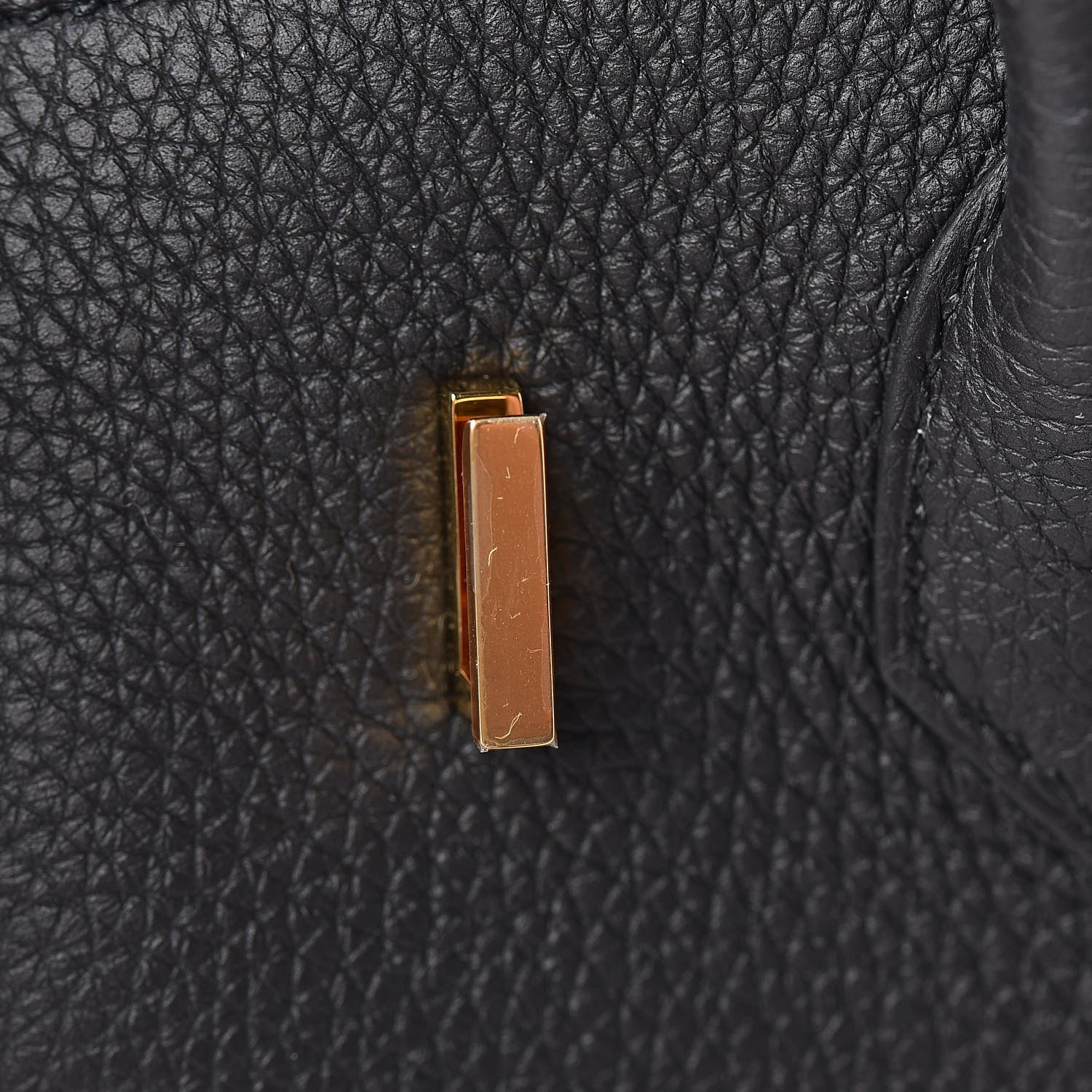 Hermes Togo Birkin 25 Black 21 of 34