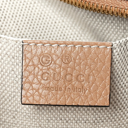 Gucci Pebbled Calfskin Small Soho Disco Bag Camelia 6 of 10