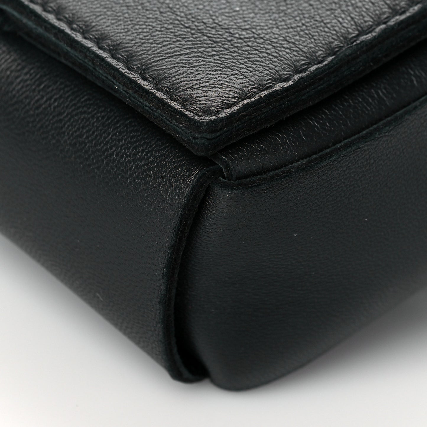 Nappa Maxi Intreccio The Belt Cassette Bag Black
