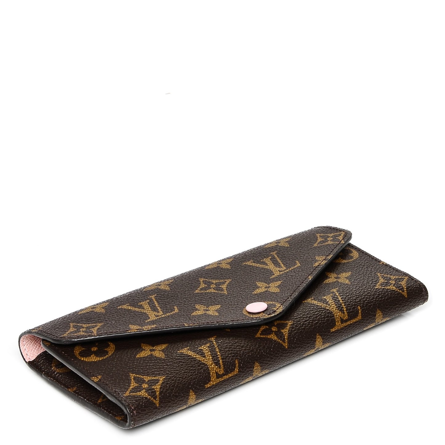Monogram Josephine Wallet Rose Ballerine