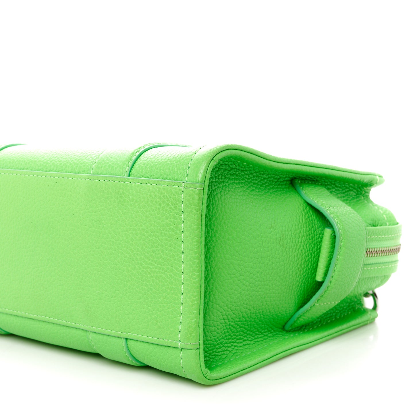 Grained Calfskin Small The Tote Bag Apple