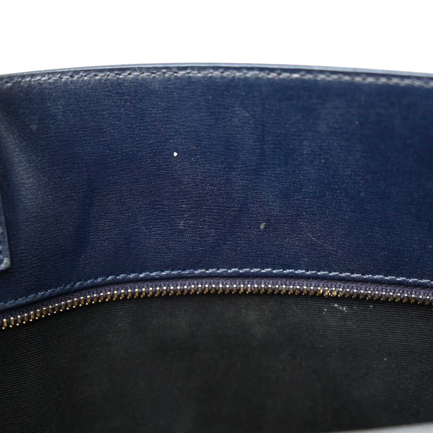 Calfskin Medium Manhattan Shopper Tote Dark Notte