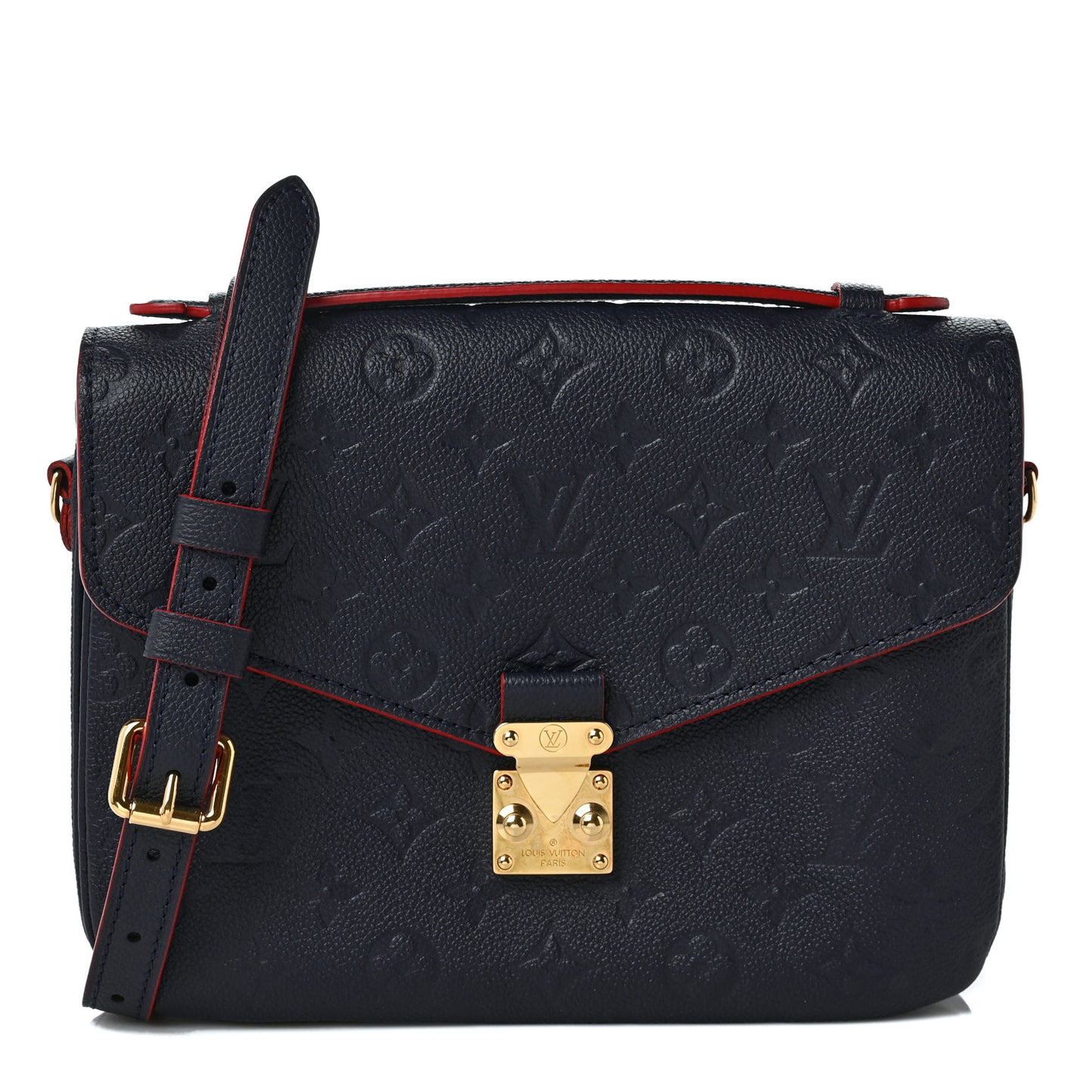 Empreinte Pochette Metis Marine Rouge