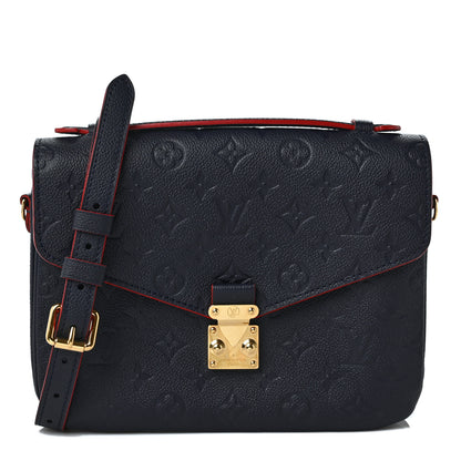 Louis Vuitton Empreinte Pochette Metis Marine Rouge 1 of 10