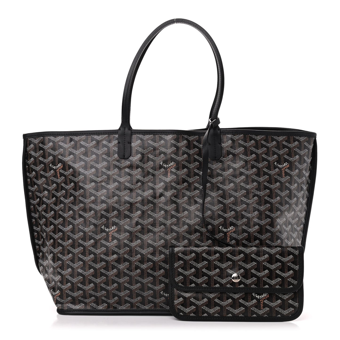 Goyardine Reversible Anjou PM Black