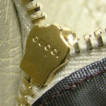 Gucci Ostrich Large Horsebit Chain Ivory 10 of 10