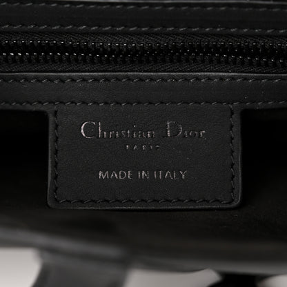 Christian Dior Ultra Matte Calfskin Saddle Bag With Strap Black 6 of 10