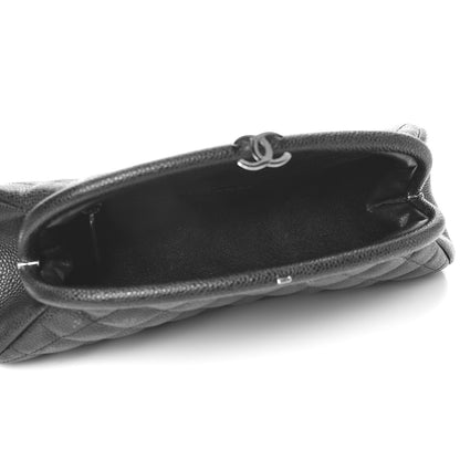 Chanel Caviar Quilted Timeless Clutch Black 5 of 11