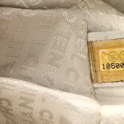 Chanel Metallic Deerskin Stitched Bowler Gold 7 of 12