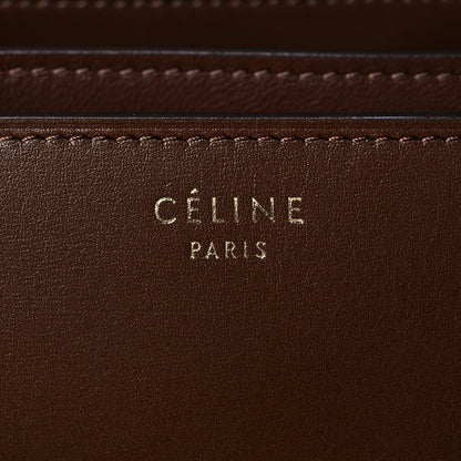 Celine Box Calfskin Medium Classic Box Flap Bag Camel 6 of 21