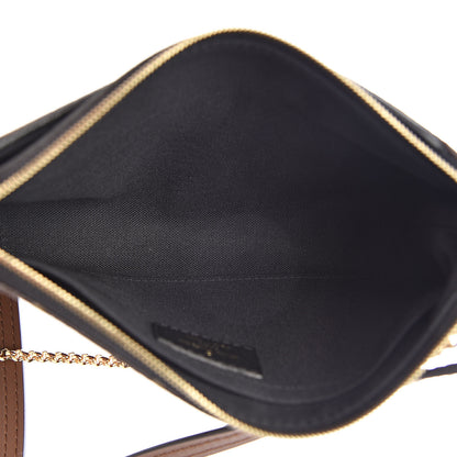 Louis Vuitton Monogram Pallas Clutch Black 5 of 11