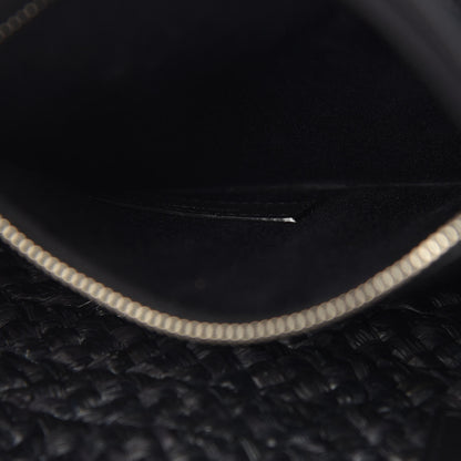 Saint Laurent Raffia Medium Panier Bag Black 7 of 14