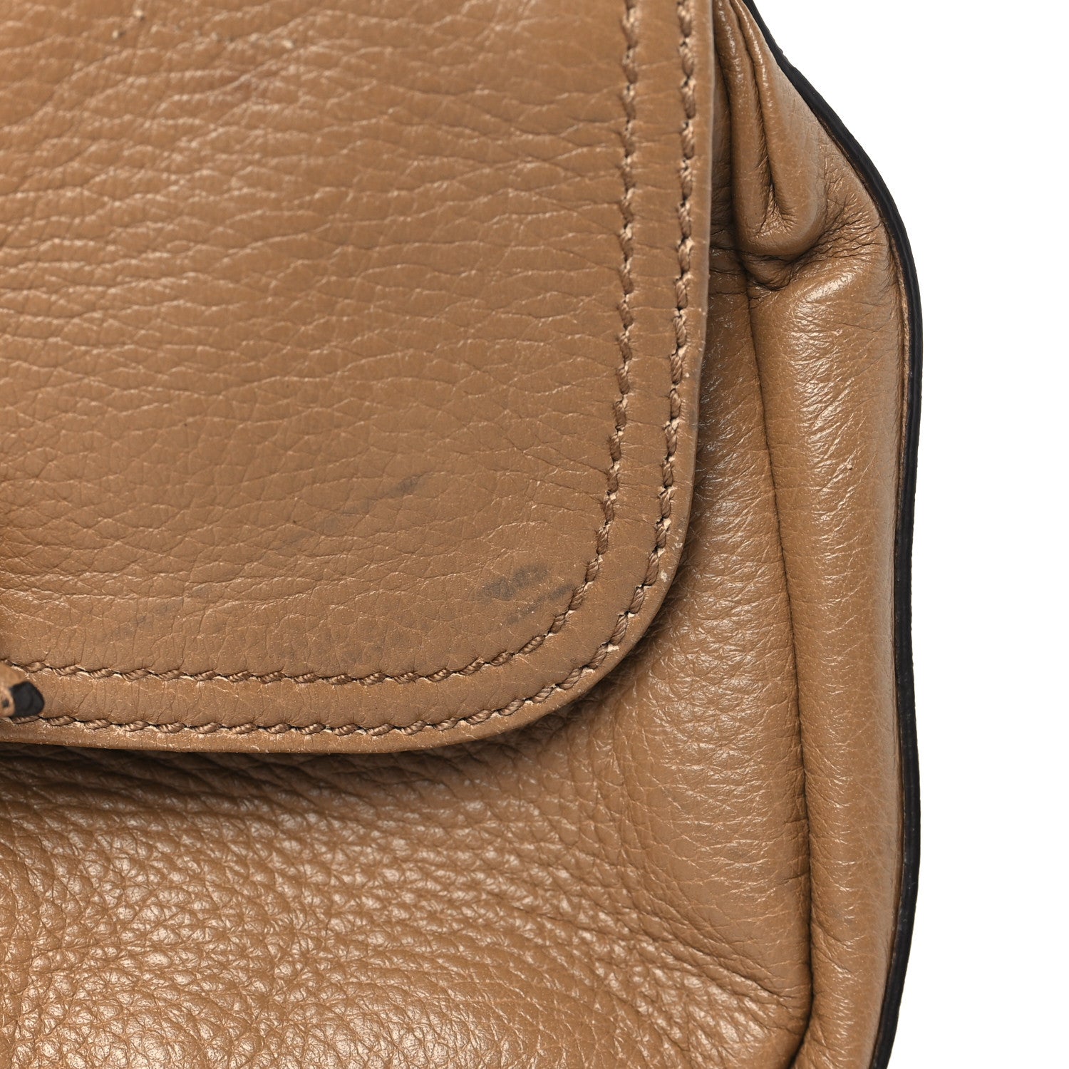 Gucci Calfskin Bamboo Croisette Evening Bag Beige 11 of 12