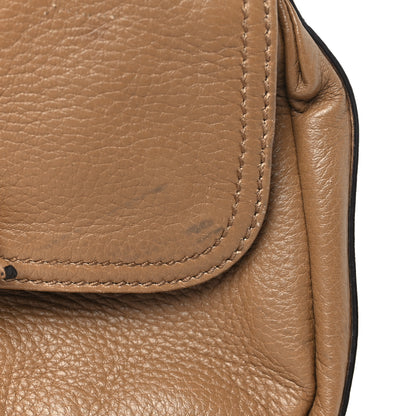 Gucci Calfskin Bamboo Croisette Evening Bag Beige 11 of 12