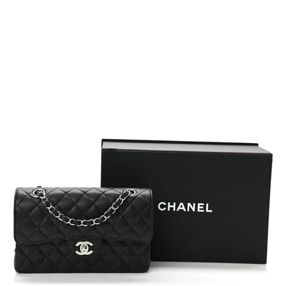 Chanel Caviar Quilted Small Double Flap Black 10 of 10