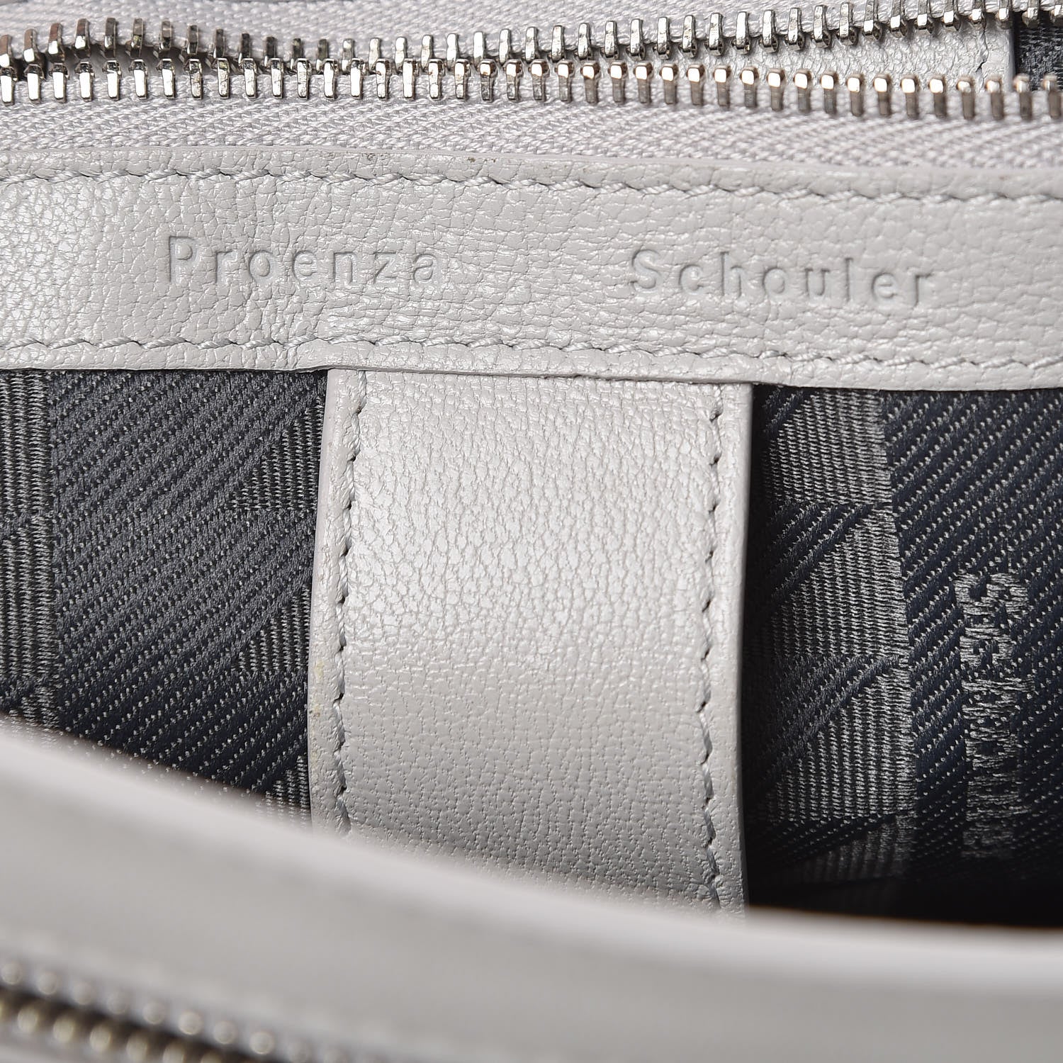 Proenza Schouler Lambskin Medium PS1 Satchel Pale Steel 6 of 15