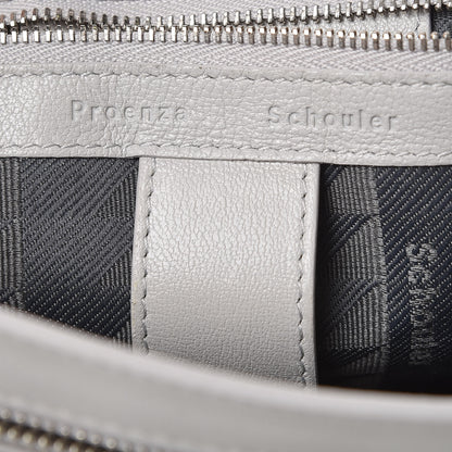Proenza Schouler Lambskin Medium PS1 Satchel Pale Steel 6 of 15