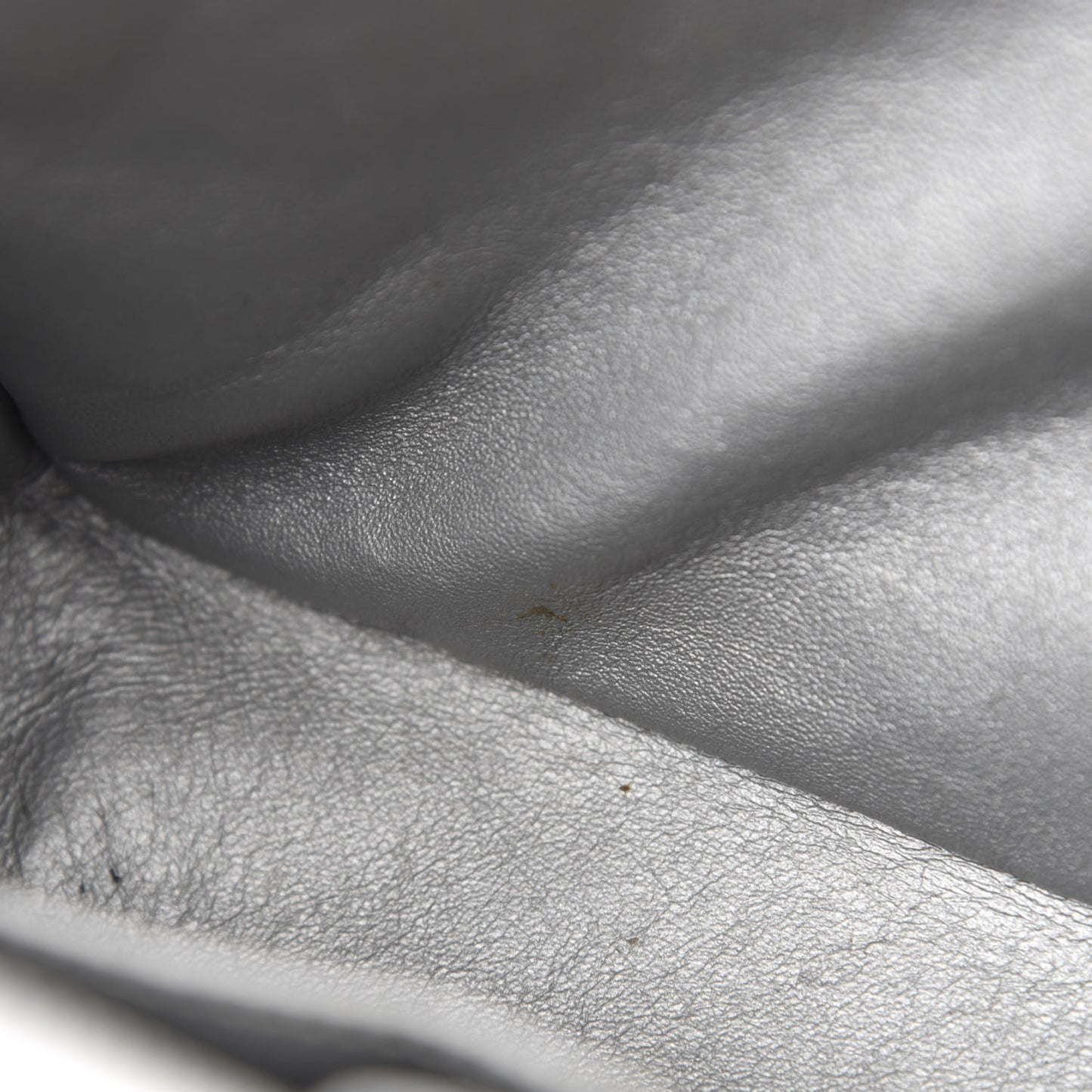Metallic Aged Calfskin Quilted 2.55 Reissue 227 Flap Argent Fonce