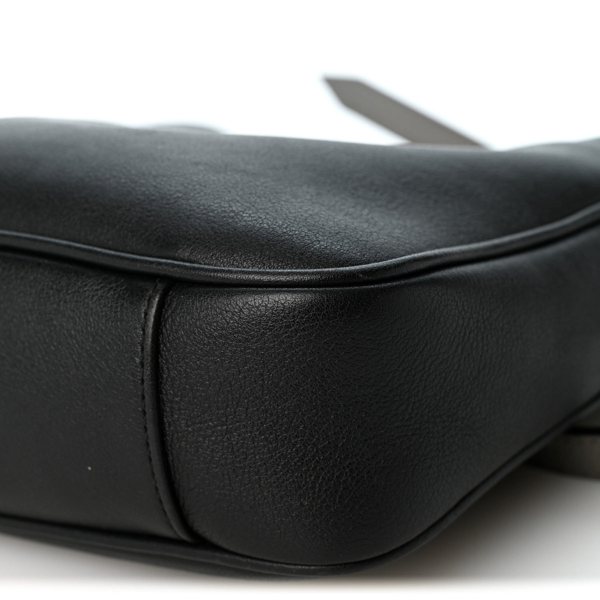 Gucci Softy Wonka Textured Dollar Calfskin Small Diana Shoulder Bag Black 10 of 12