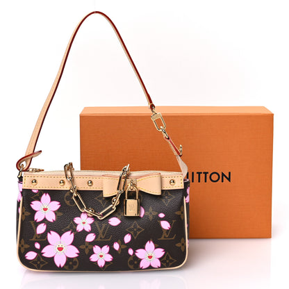 Louis Vuitton LV X TM Monogram Pochette Accessories Sakura Brown 11 of 11