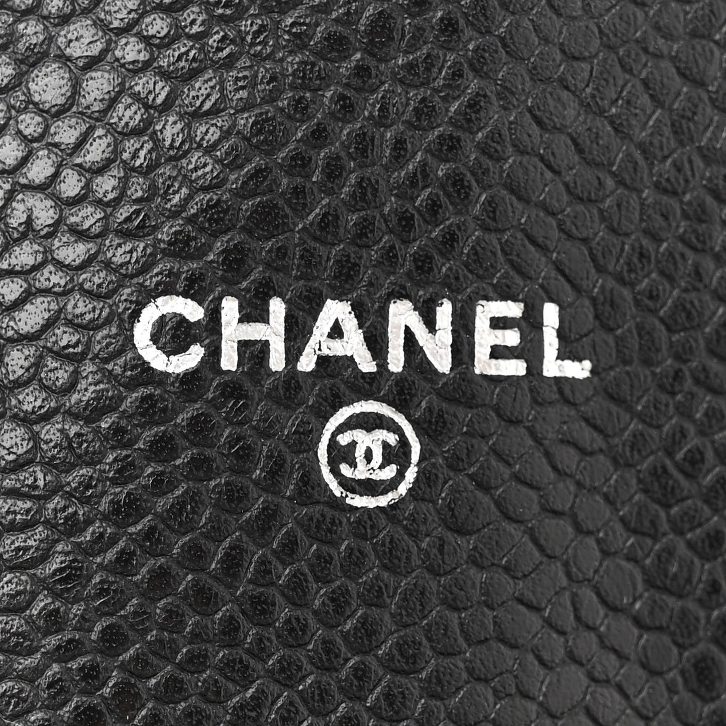 Caviar Half Moon Wallet On Chain WOC Black