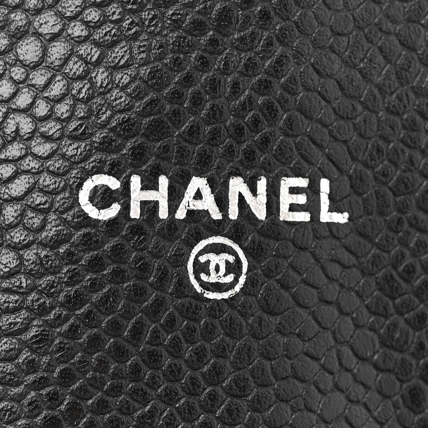 Chanel Caviar Half Moon Wallet On Chain WOC Black 6 of 12