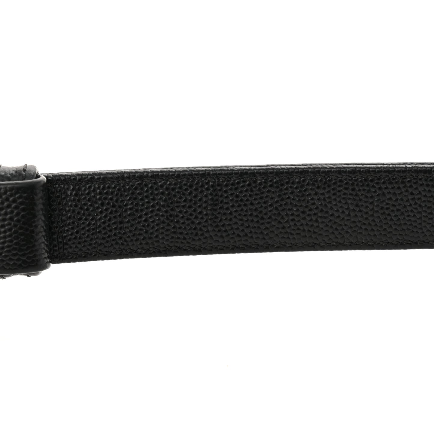 Caviar Quilted Small Boy Flap Black