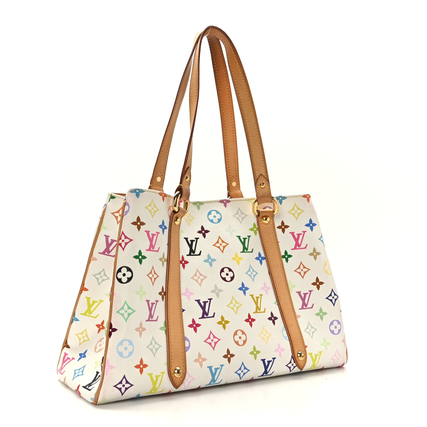 Louis Vuitton Monogram Multicolor Aurelia MM White 3 of 8