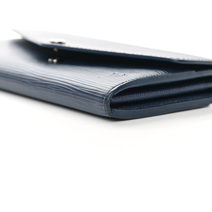 Louis Vuitton Epi Sarah Wallet NM Blueberry 11 of 13