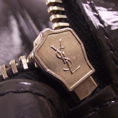 Saint Laurent Patent Tribute Tote Taupe 7 of 10