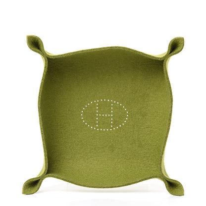 Hermes Felt Change Tray Vert Anis 3 of 4