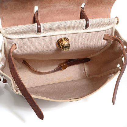 Hermes Toile Herbag Backpack GM 7 of 9